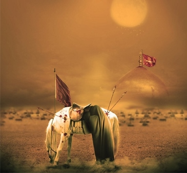 میدان کربلا، روز عاشورا و شهادت سبط نبی(ص) 
